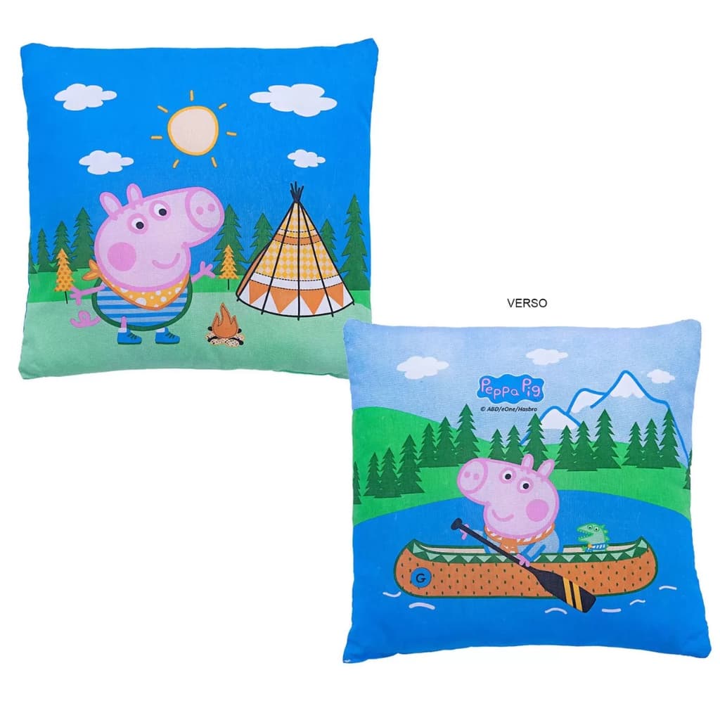 Almofada Decorativa George Pig 40cm X 40cm 100% Algodão