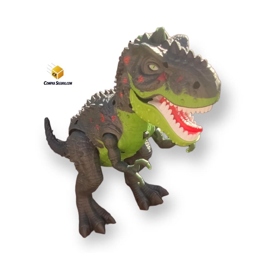 Brinquedo Dinossauro que solta fumaça e emite som