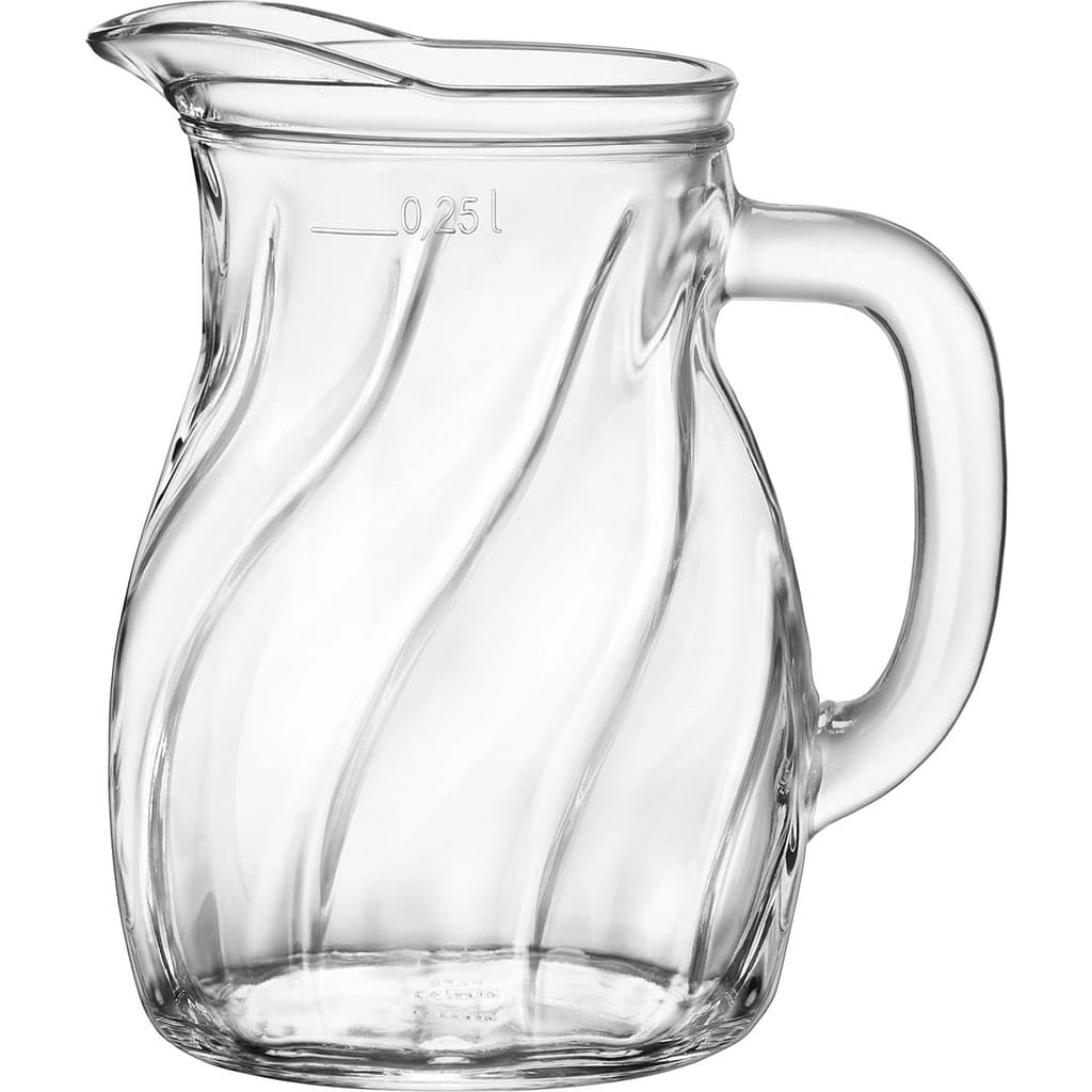 Jarra Bistrot Bormioli Rocco Vidro 12x8x8cm 250ml Transparente