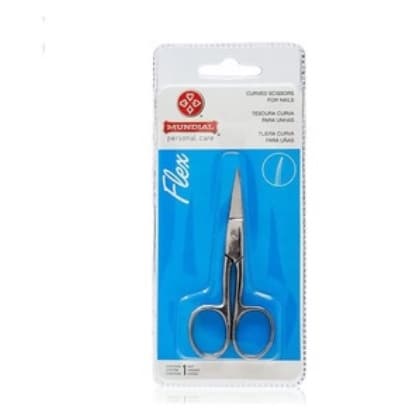 Tesoura Curva para Unhas Flex Inox Mundial BC-323 – Original