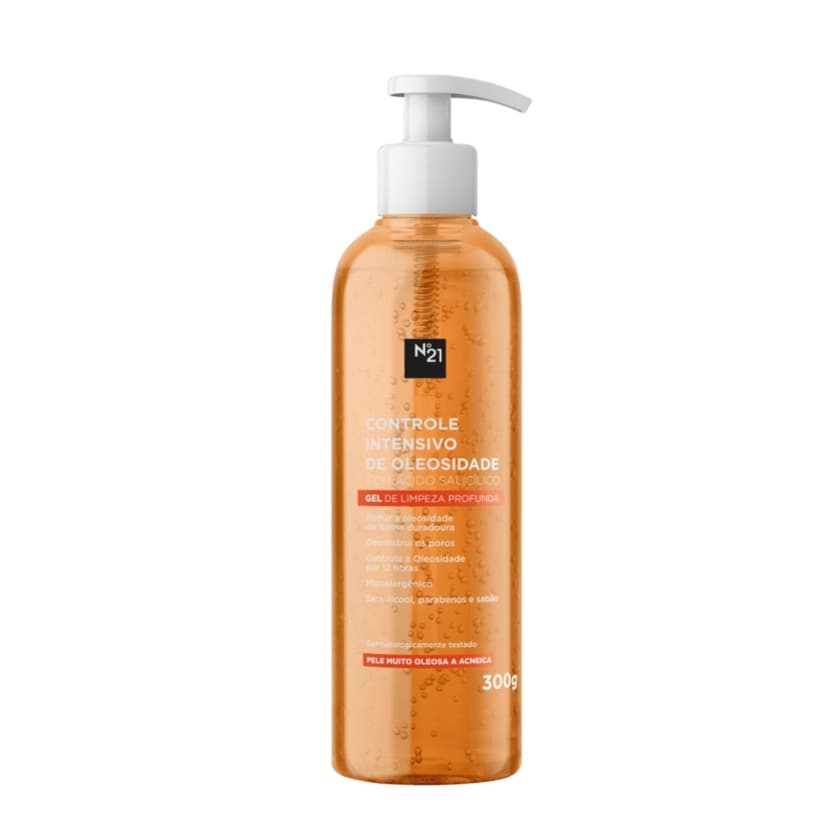 Gel facial de limpeza controle intenso de oleosidade 300g/ 140g N21