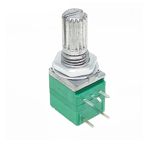 Potenciometro Mini Simples com chave b500k