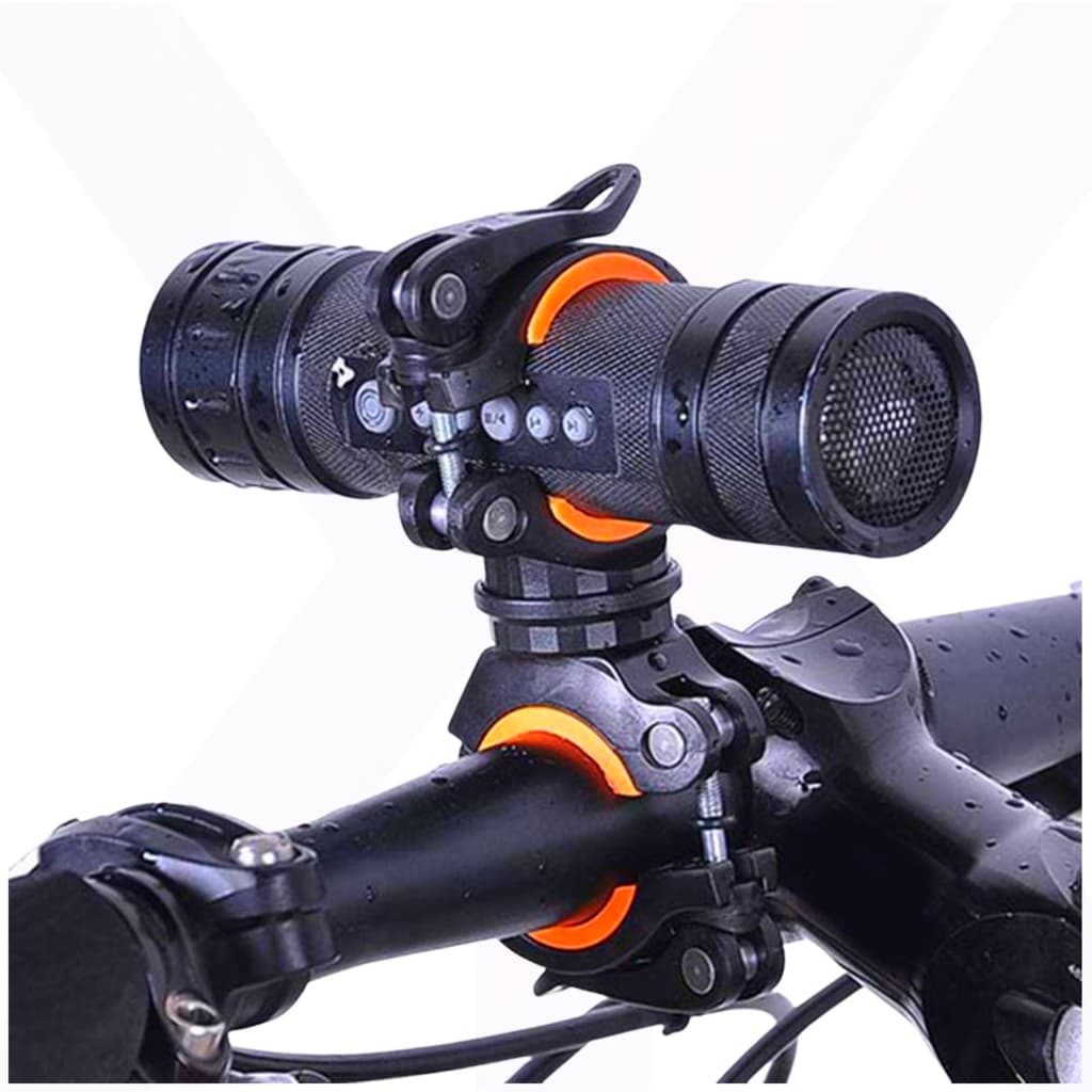 Suporte De Lanterna Farol 360º Para moto Guidão Bike Bicicleta