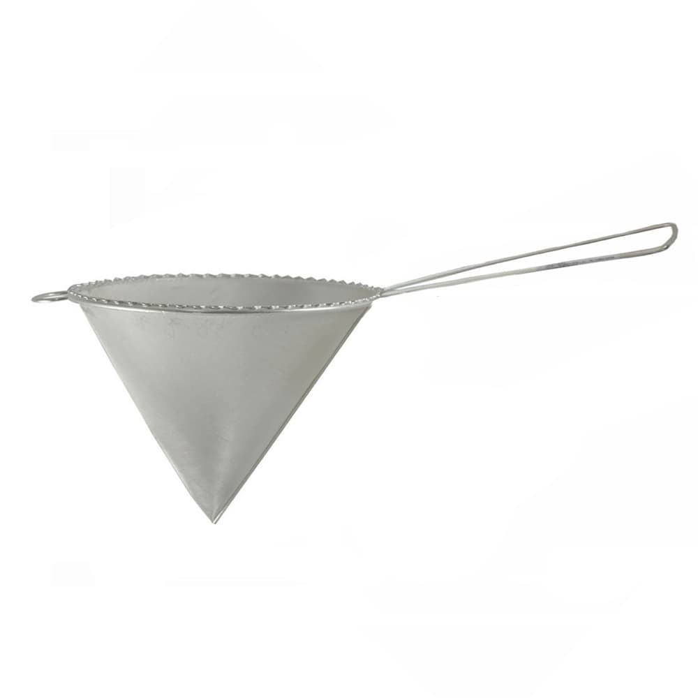 Peneira Fina Cônica 22 cm - Coador Cone Chinoy Para Coar Chá Suco óleo e outros