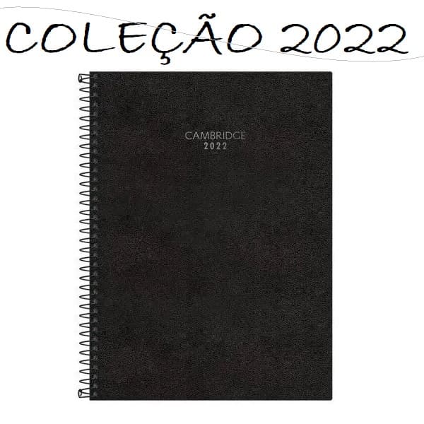Liquidação Ano 2022: Agenda Espiral Cambridge M9 2022 Tilibra