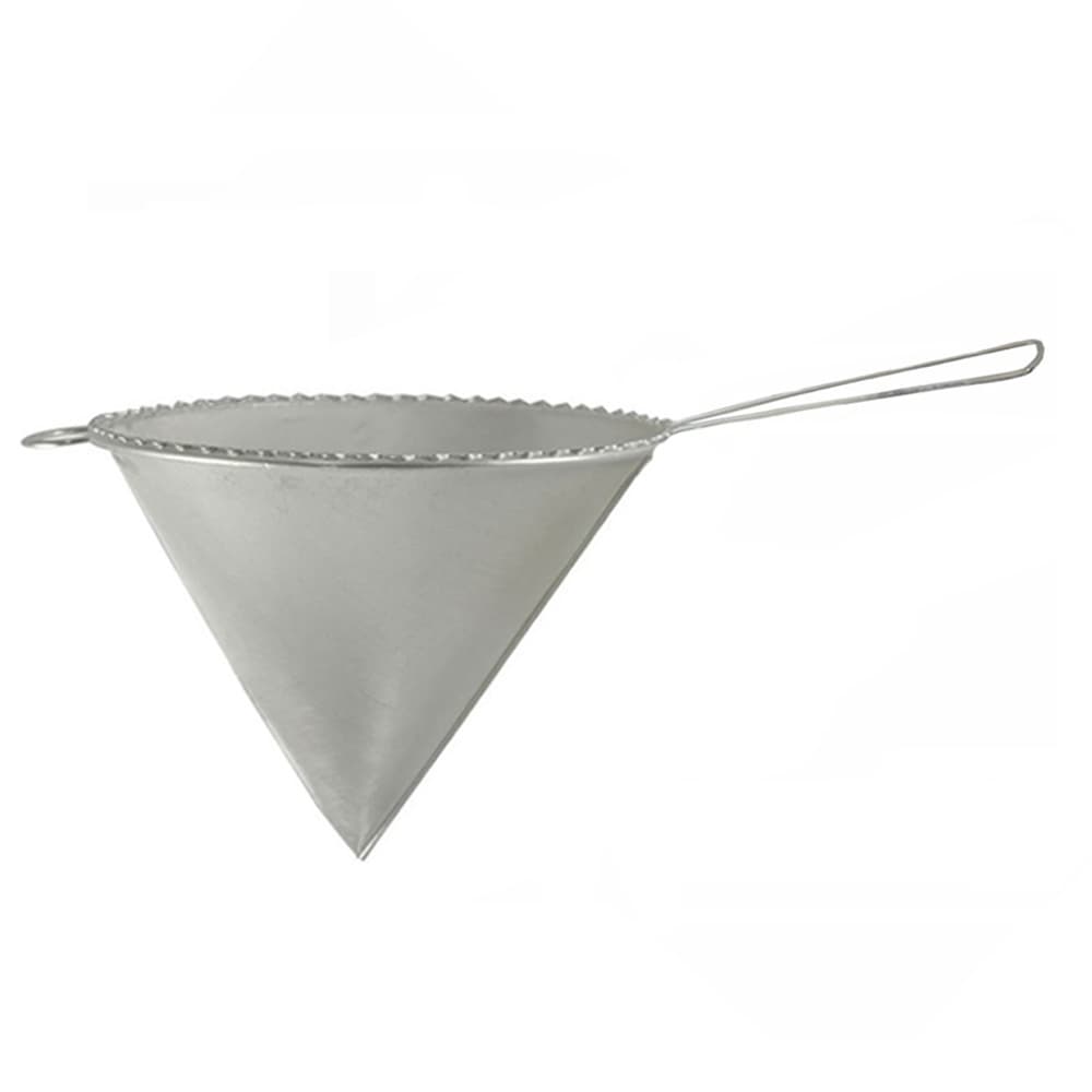 Peneira Fina Cônica 24 cm - Coador Cone Chinoy Para Coar Chá Suco óleo e outros