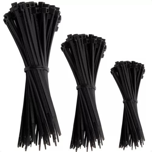 Abraçadeira de Nylon Enforca Gato Cinta Plástica 100 Unidades - Diversos Tamanhos