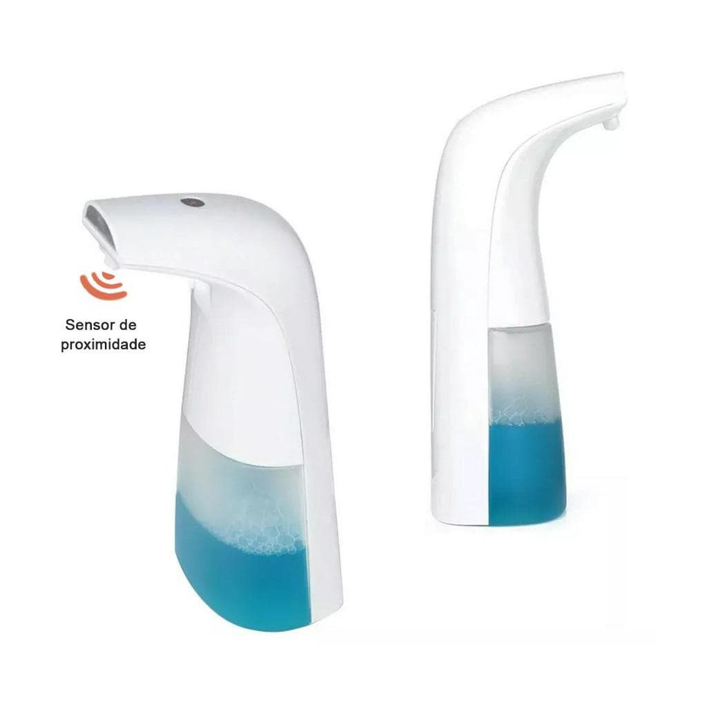 Dispenser Automático Sabonete Liquido Com Sensor Infravermelho Recarregável via cabo USB