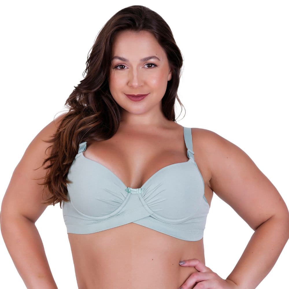 Sutiã Plus Size Alça Grossa Reforçada Bojão Sustentação Alice