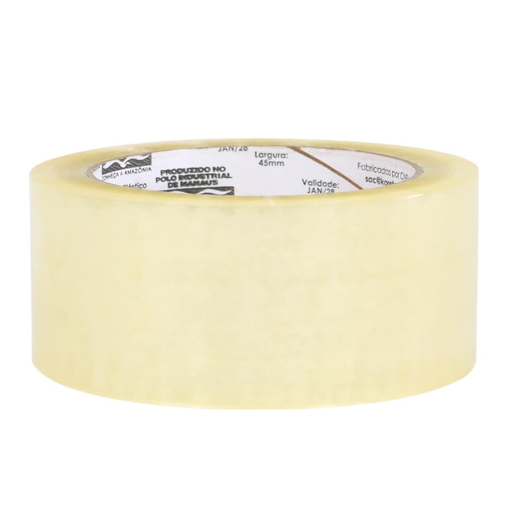 Fita Adesiva Transparente - 1 Unidade - 45mmx100m