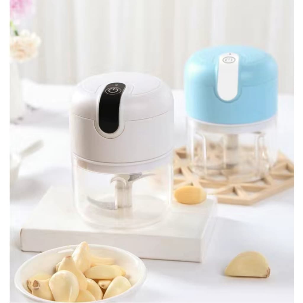 Mini Processador elétrico Triturador Picador Alho Legumes