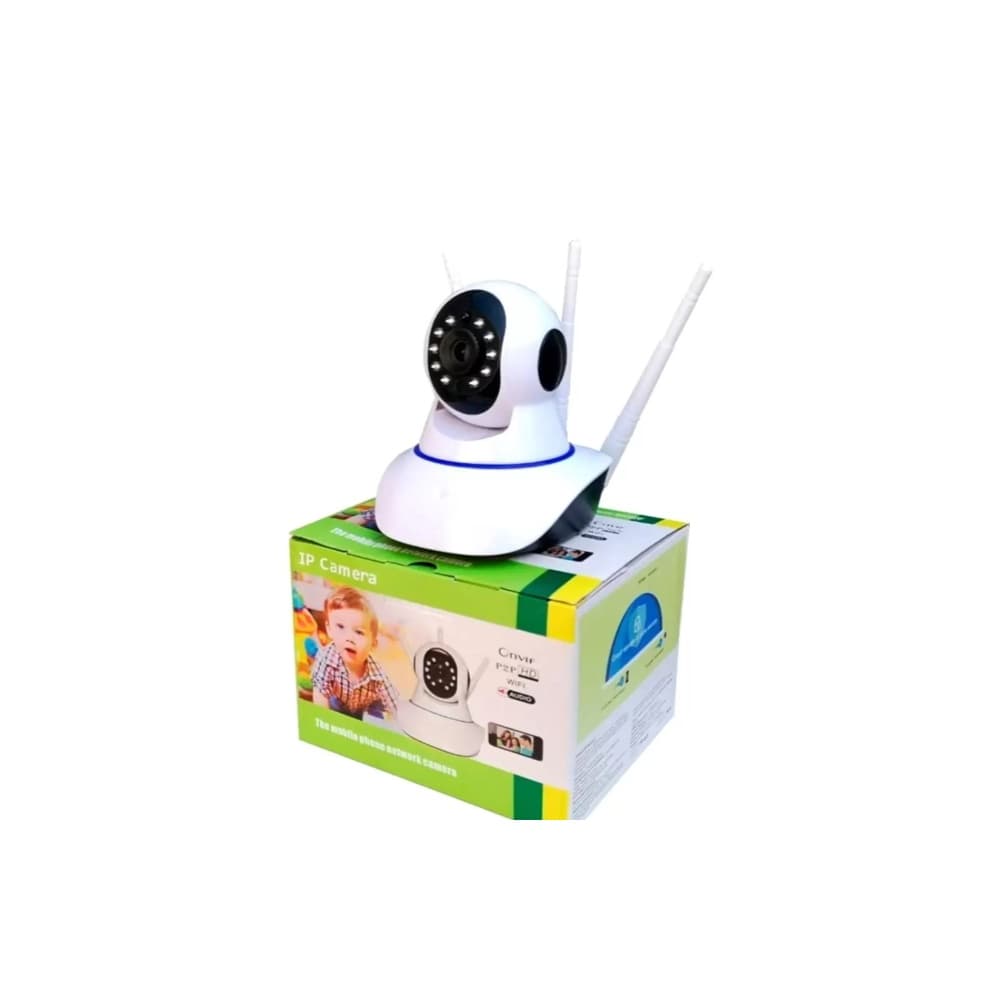Câmera IP Wi Fi Robo 3 Ant Visão Noturna App Yoosee (PA) - IP CAMERA