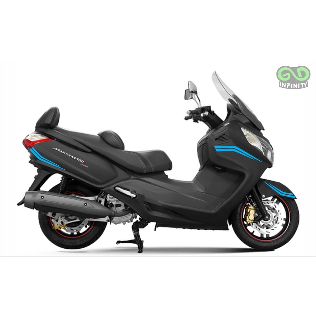 Kit Adesivos Maxsym 400i Faixa Dupla