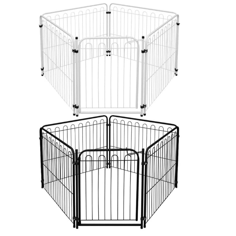Kit Cercado Grade + Portão Pet + 4 Módulos 69cm Proteção Alcance Linear 3,35m