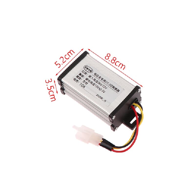 Conversor 36v A 72v Para 12v 10a 120w Bike Scooter Elétrica