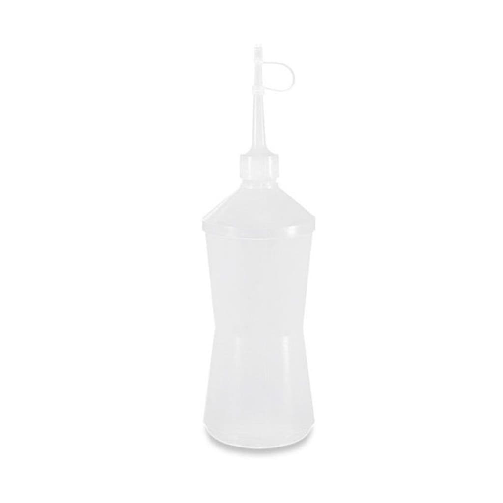 Kit com 10 Almotolias Transparente Bico Reto Frasco 500ml
