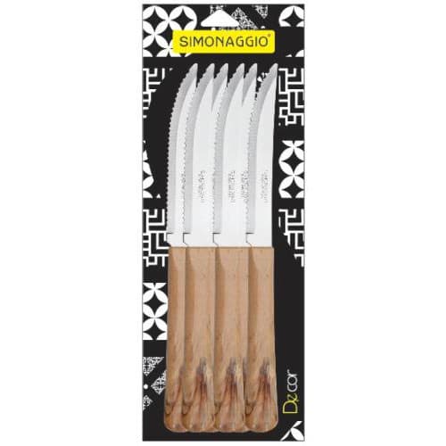 SINTONIA TRAVERTINO - FACA DE MESA C/06 PCS