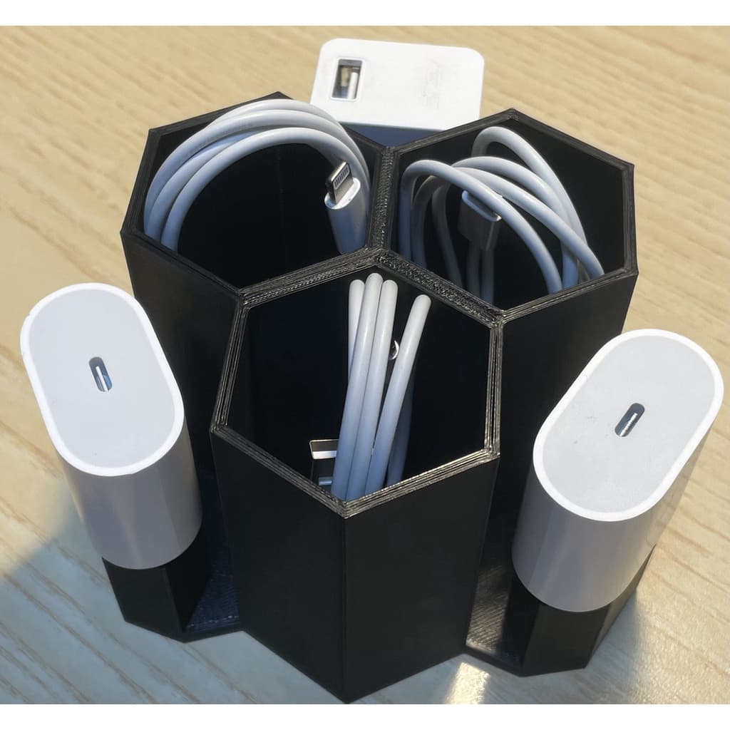 Organizador para carregador de celular casa ou escritório