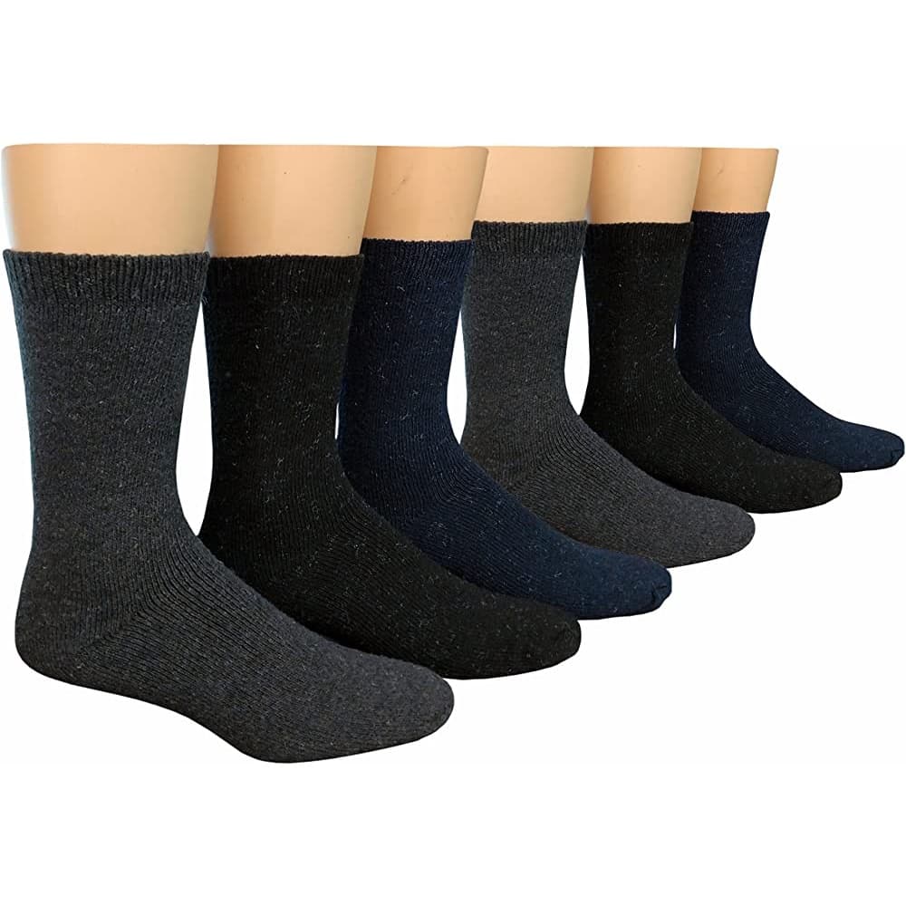 Kit com 03 Meias Masculina em lã térmica frio inverno
