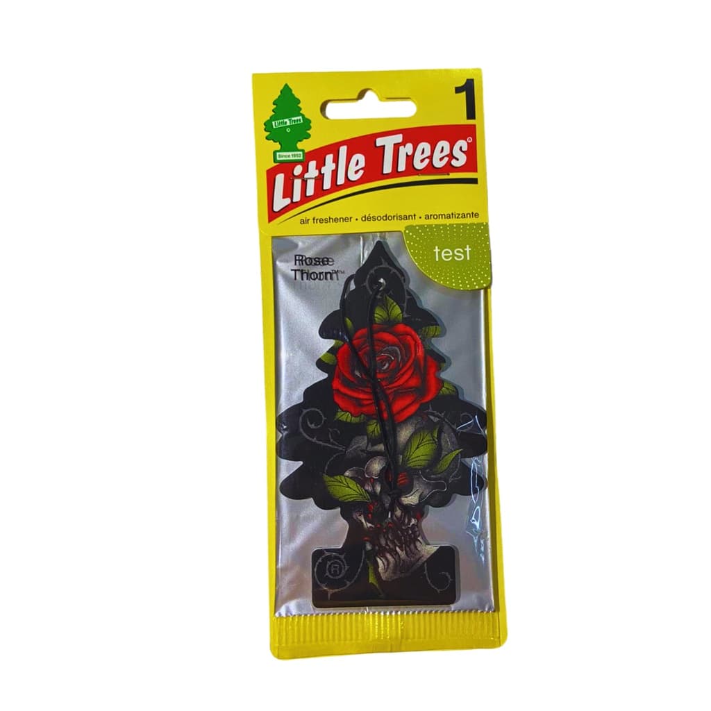 PERFUME PARA CARROS LITTLE TREES ROSE THORN