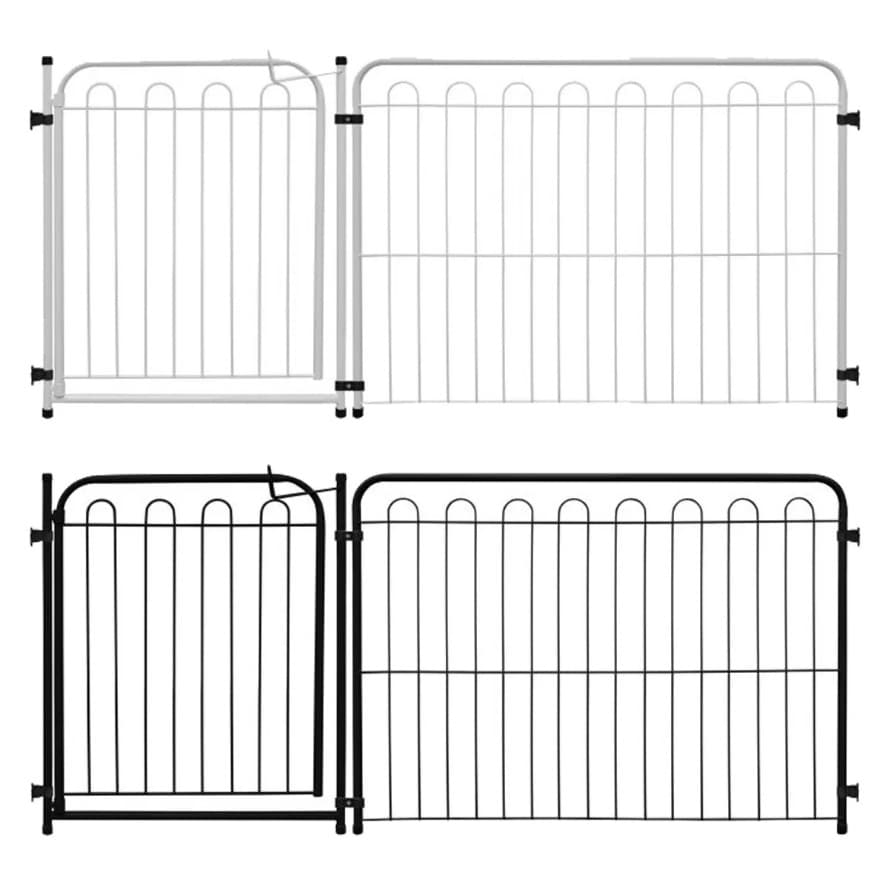 Kit Cercado Grade + Portão Pet + 1 Módulo 69cm Proteção Alcance Linear 1,25m