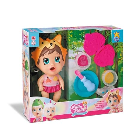 Boneca Little Dolls Bichinho        Come e Faz caquinha
