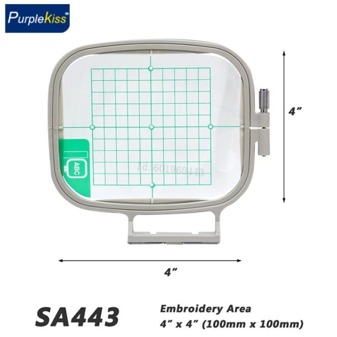 Bastidor Bordadeira Brother 10x10 Cm Pe770 / Pe810 / Be815