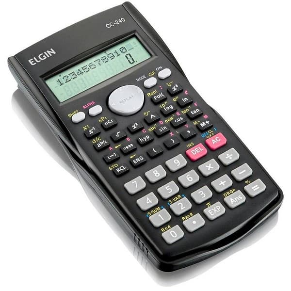 Calculadora Científica Elgin Cc240 240 Funções 12 Dígitos
