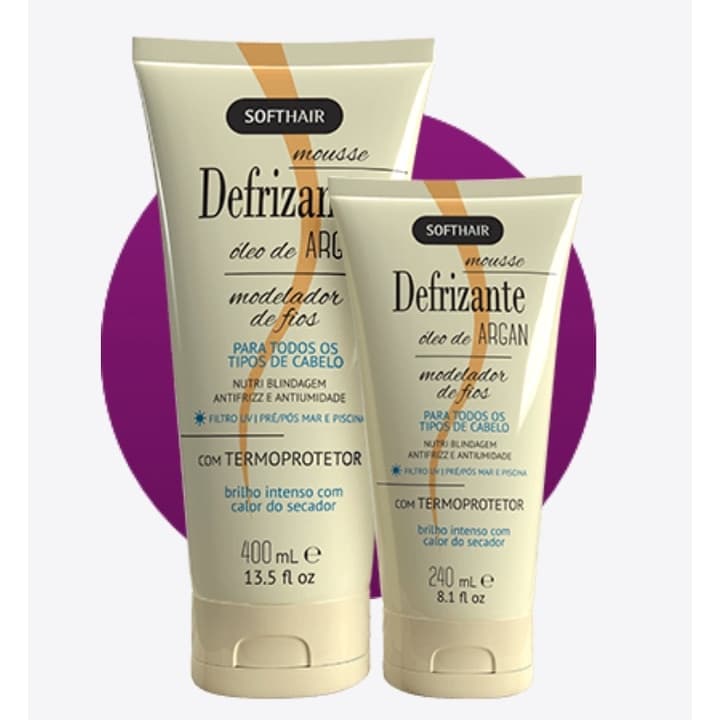 Defrizante Óleo de Argan Soft Hair