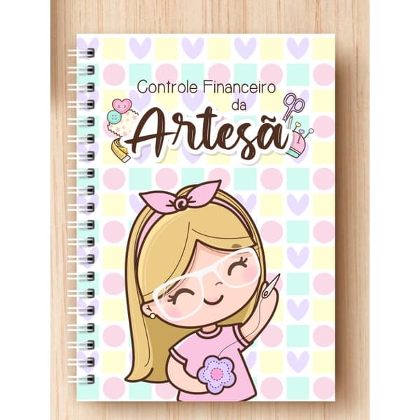 Caderno Artesã Personalizado