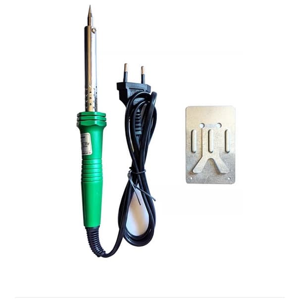 Ferro De Solda Eletronica 40w Brasfort Certificado Inmetro 110v  + 2 metros solda