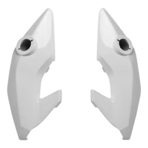 Par Carenagem Farol Fan 125/150 2014 A 2020 Bananinhas branca