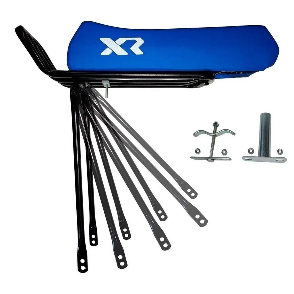Kit Banco Xr Mobilete Caloi C/ Bagageiro Rabetão Articulado