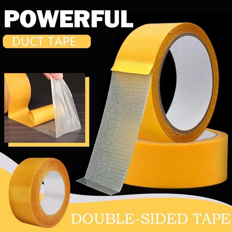 5m Super Fita Adesiva Dupla Face Nano MáGica LaváVel ReutilizáVel Transparente ImpermeáVel /Fita Dupla Face Para Prender Tapetes/Adesivo Tapete De Fixação Resistente Ao Calor Impermeável Fita Dupla Face Base De Pano De Malha Translúcida