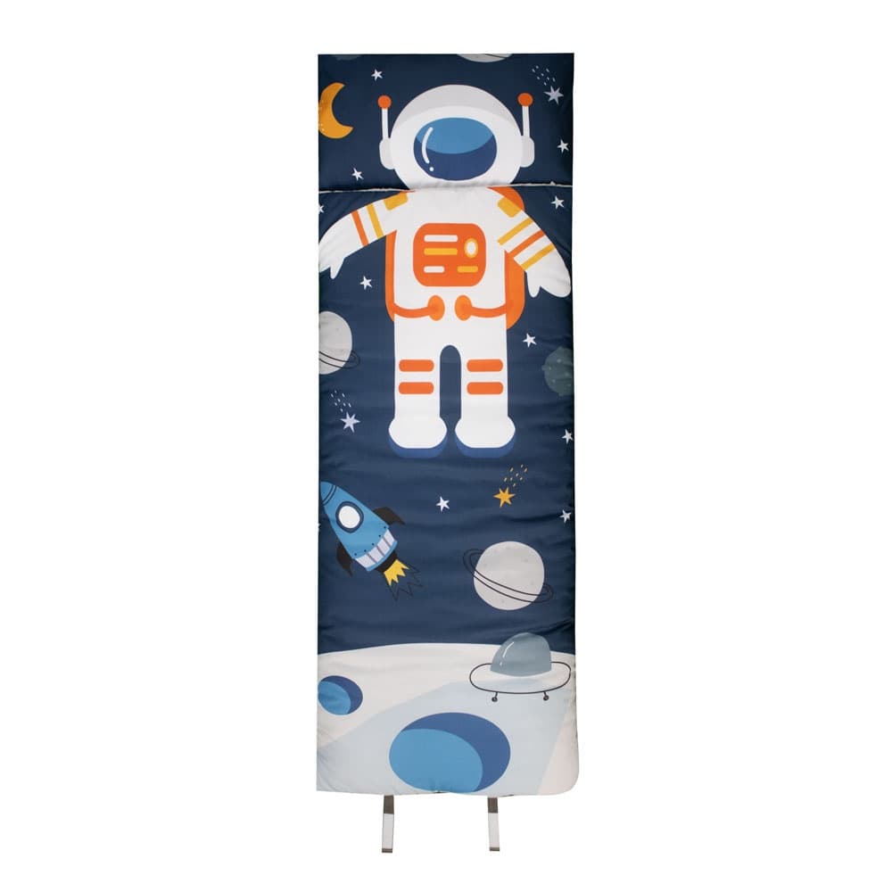 Saco de Dormir Infantil Mini Cama Médio Com Zíper Astronauta