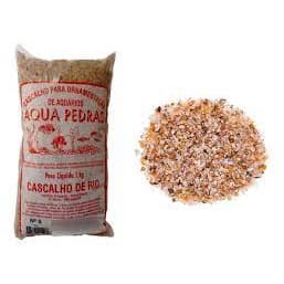 Aqua pedras cascalho de rio 1kg extra fino N 0