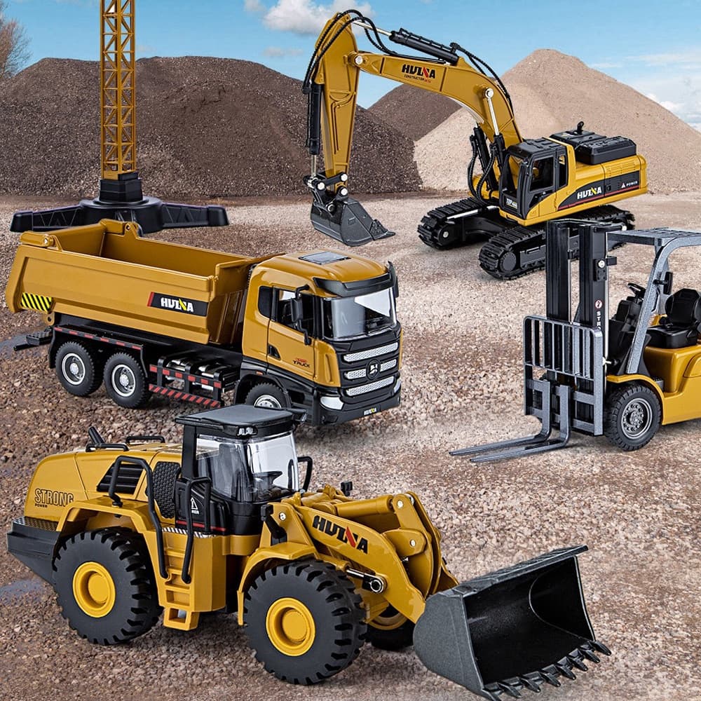 1: 50 Balança Escavadeira Escavadeira de esteira guindaste carregador empilhadeira misturador Alloy Car Modelo Diecast Carro de construção Carro de construção Carro de construção Carro de construção Carro de construção Carro de construção Kids Birthday Gi