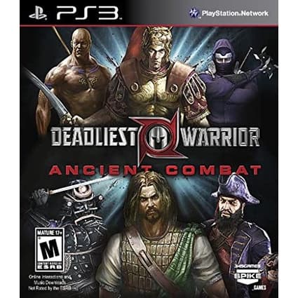 Jogo Deadliest Warrior Ancient Combat PS3