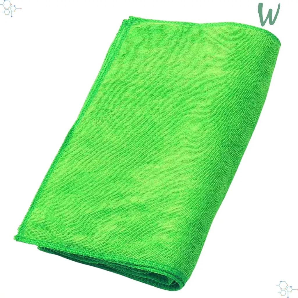 Toalha Microfibra Automotivo 40x40 Verde Lisa 230gsm