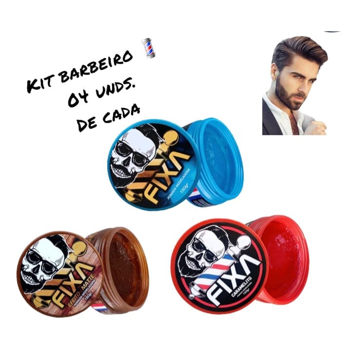 CERA BARBEIRO CABELO FIXA MODELADORA HAIR INCOLO MATTE CARAMELITO