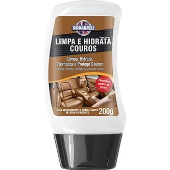 Limpa Hidrata Couros Rodabrill 200gr Sofas Bancos