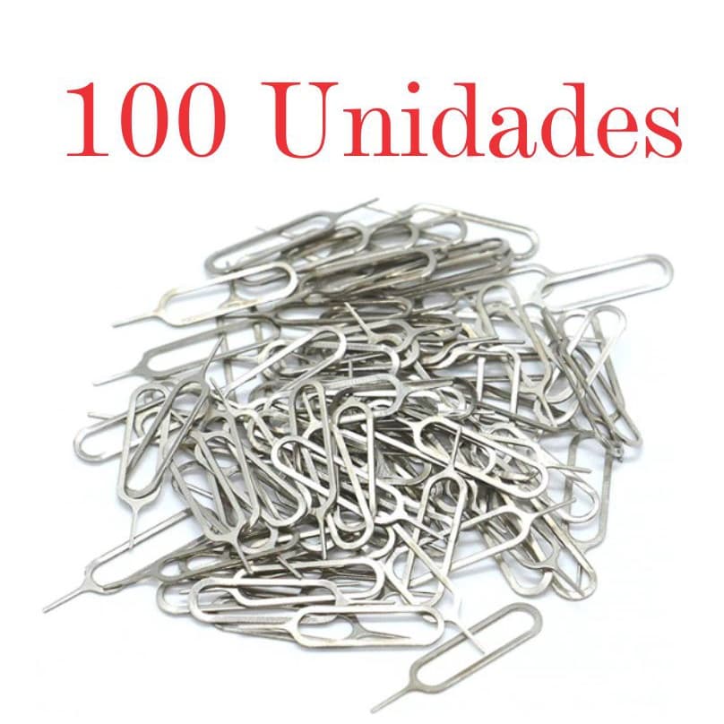 Kit 10 a 100 Peças Chave Abertura Chavinha Extratora Bandeja Chip Sim Card