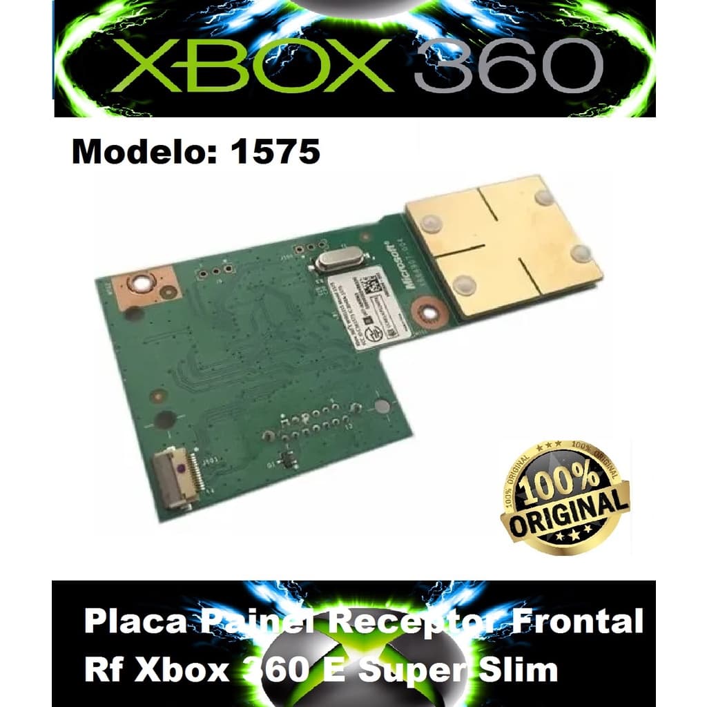 Placa Painel Frontal Rf Xbox 360 E Super Slim (450)