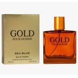 Perfume Masculino Gold Pour Homme 100ml Sea Blue