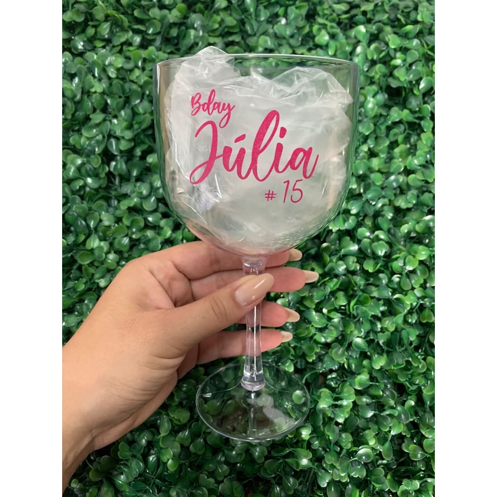 Kit 30 Taças Gin 580ml Personalizadas