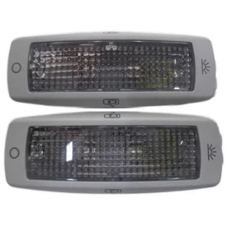 Par Lanterna Lateral Teto Interna Com Lampada Vw Bora Fox Golf Jetta Variant New Beetle Passat Spacefox Tiguan 3B0947291