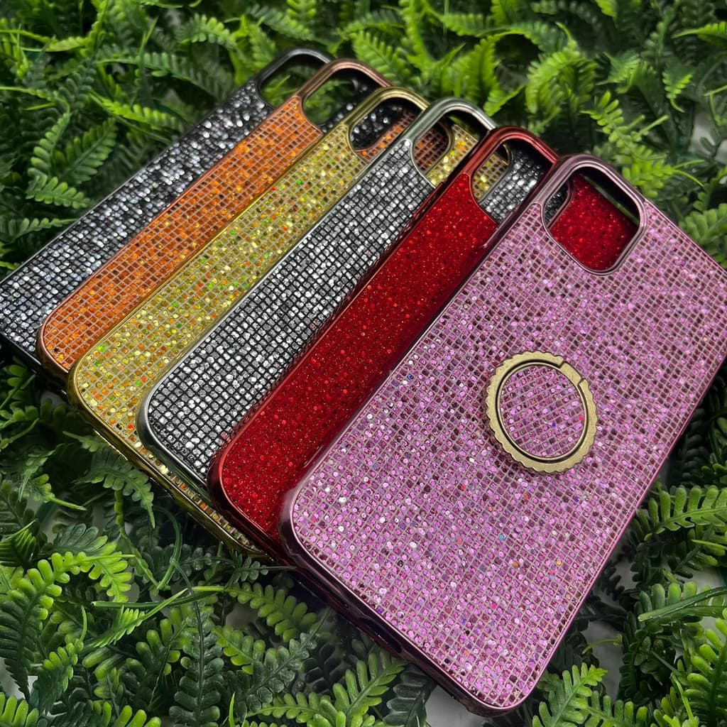 Capinha para iPhone Anel com brilho
