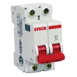 Disjuntor Steck Bipolar 10a A 63a Curva C