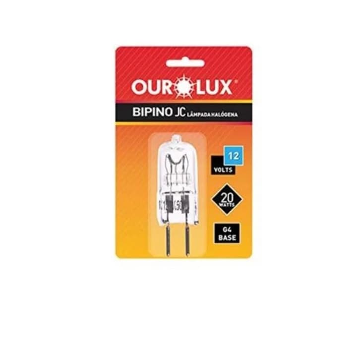 Lâmpada Bipino Jc Para Coifas 20w/50w 12v Ourolux
