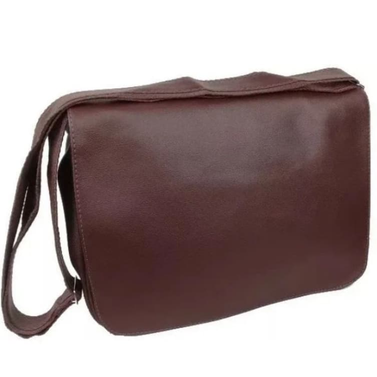 Bolsa Carteiro Pasta Tiracolo Masculino / Couro Sintético